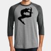 Mens Perfect Tri ® 3/4 Sleeve Raglan Thumbnail