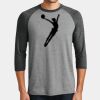 Mens Perfect Tri ® 3/4 Sleeve Raglan Thumbnail