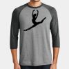 Mens Perfect Tri ® 3/4 Sleeve Raglan Thumbnail