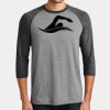 Mens Perfect Tri ® 3/4 Sleeve Raglan Thumbnail