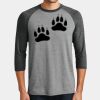 Mens Perfect Tri ® 3/4 Sleeve Raglan Thumbnail
