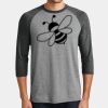 Mens Perfect Tri ® 3/4 Sleeve Raglan Thumbnail