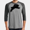 Mens Perfect Tri ® 3/4 Sleeve Raglan Thumbnail