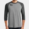 Mens Perfect Tri ® 3/4 Sleeve Raglan Thumbnail