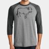 Mens Perfect Tri ® 3/4 Sleeve Raglan Thumbnail