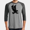 Mens Perfect Tri ® 3/4 Sleeve Raglan Thumbnail