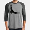 Mens Perfect Tri ® 3/4 Sleeve Raglan Thumbnail
