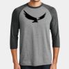 Mens Perfect Tri ® 3/4 Sleeve Raglan Thumbnail