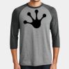 Mens Perfect Tri ® 3/4 Sleeve Raglan Thumbnail