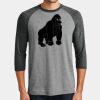 Mens Perfect Tri ® 3/4 Sleeve Raglan Thumbnail