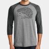Mens Perfect Tri ® 3/4 Sleeve Raglan Thumbnail