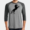 Mens Perfect Tri ® 3/4 Sleeve Raglan Thumbnail