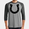 Mens Perfect Tri ® 3/4 Sleeve Raglan Thumbnail