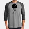 Mens Perfect Tri ® 3/4 Sleeve Raglan Thumbnail
