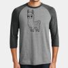 Mens Perfect Tri ® 3/4 Sleeve Raglan Thumbnail