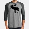 Mens Perfect Tri ® 3/4 Sleeve Raglan Thumbnail