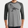 Mens Perfect Tri ® 3/4 Sleeve Raglan Thumbnail