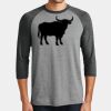 Mens Perfect Tri ® 3/4 Sleeve Raglan Thumbnail