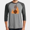 Mens Perfect Tri ® 3/4 Sleeve Raglan Thumbnail