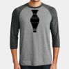Mens Perfect Tri ® 3/4 Sleeve Raglan Thumbnail