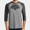 Mens Perfect Tri ® 3/4 Sleeve Raglan Thumbnail