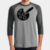 Mens Perfect Tri ® 3/4 Sleeve Raglan Thumbnail