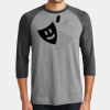 Mens Perfect Tri ® 3/4 Sleeve Raglan Thumbnail