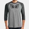 Mens Perfect Tri ® 3/4 Sleeve Raglan Thumbnail