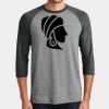 Mens Perfect Tri ® 3/4 Sleeve Raglan Thumbnail