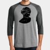 Mens Perfect Tri ® 3/4 Sleeve Raglan Thumbnail