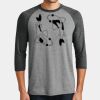 Mens Perfect Tri ® 3/4 Sleeve Raglan Thumbnail