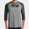 Mens Perfect Tri ® 3/4 Sleeve Raglan Thumbnail