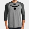 Mens Perfect Tri ® 3/4 Sleeve Raglan Thumbnail