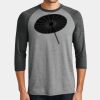 Mens Perfect Tri ® 3/4 Sleeve Raglan Thumbnail