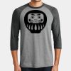 Mens Perfect Tri ® 3/4 Sleeve Raglan Thumbnail