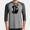 Mens Perfect Tri ® 3/4 Sleeve Raglan Thumbnail