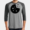 Mens Perfect Tri ® 3/4 Sleeve Raglan Thumbnail