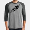 Mens Perfect Tri ® 3/4 Sleeve Raglan Thumbnail