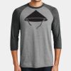 Mens Perfect Tri ® 3/4 Sleeve Raglan Thumbnail