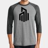 Mens Perfect Tri ® 3/4 Sleeve Raglan Thumbnail
