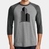 Mens Perfect Tri ® 3/4 Sleeve Raglan Thumbnail