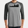 Mens Perfect Tri ® 3/4 Sleeve Raglan Thumbnail