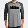 Mens Perfect Tri ® 3/4 Sleeve Raglan Thumbnail