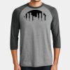Mens Perfect Tri ® 3/4 Sleeve Raglan Thumbnail