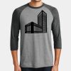 Mens Perfect Tri ® 3/4 Sleeve Raglan Thumbnail