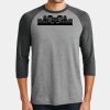 Mens Perfect Tri ® 3/4 Sleeve Raglan Thumbnail
