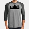 Mens Perfect Tri ® 3/4 Sleeve Raglan Thumbnail