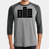 Mens Perfect Tri ® 3/4 Sleeve Raglan Thumbnail