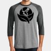 Mens Perfect Tri ® 3/4 Sleeve Raglan Thumbnail