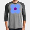 Mens Perfect Tri ® 3/4 Sleeve Raglan Thumbnail
